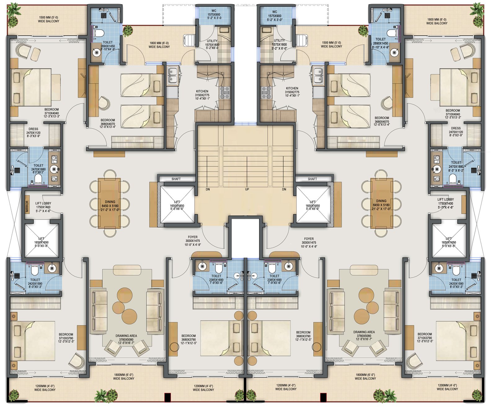 4.5 BHK 